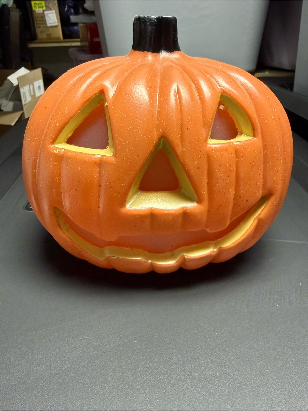Blow Mold Pumpkin Shaped Décor. B4